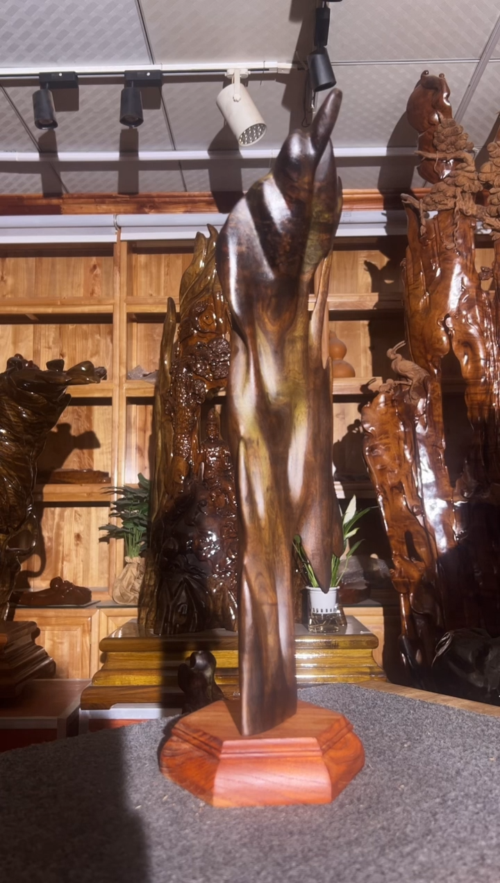 【闪购商品】木金丝楠小叶桢楠乌木摆件