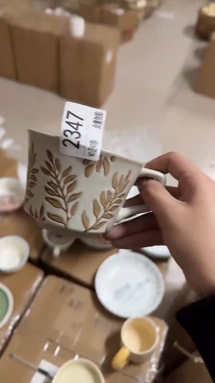 陶瓷手柄款微瑕四单包邮2347