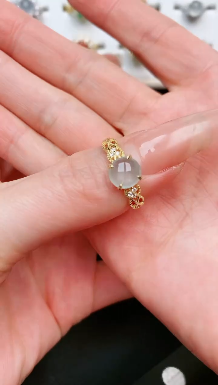 【闪购商品】翡翠戒指银S925镶嵌.....