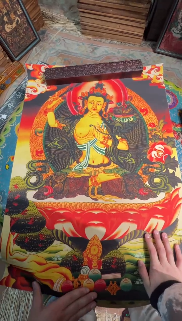 卷轴画卷轴画奥奥的唐卡