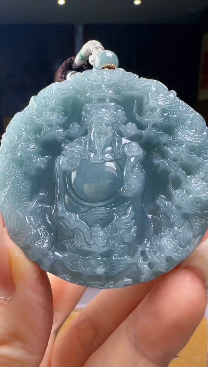 翡翠未镶嵌颈饰多样性发其一YJ@@60B7J07093