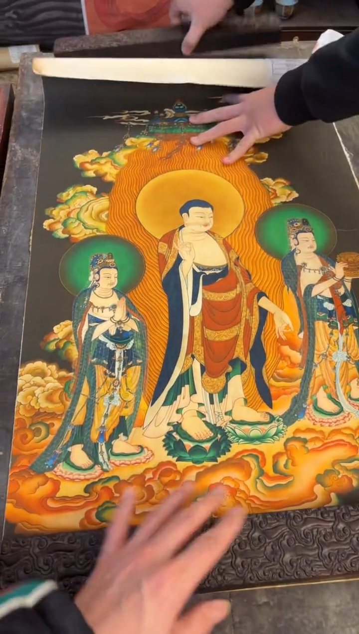 卷轴画大朱画院老六专属AA72