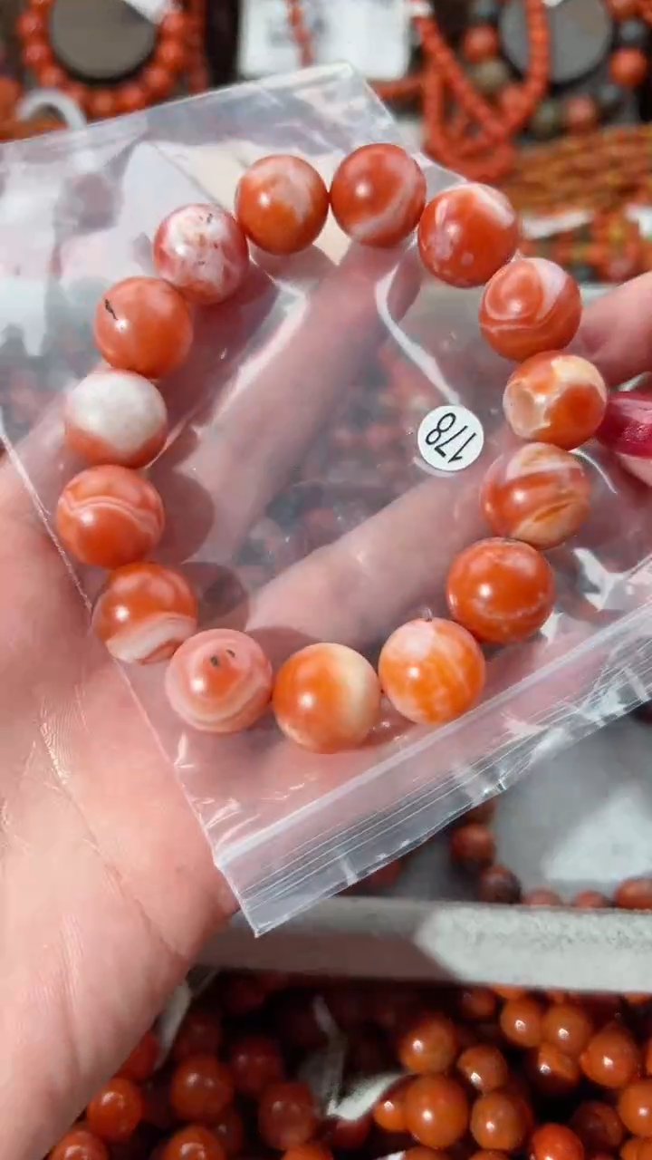 【闪购商品】南红玛瑙手串未镶嵌15+