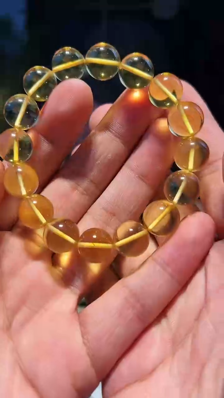 【闪购商品】琥珀手串未镶嵌12+单圈