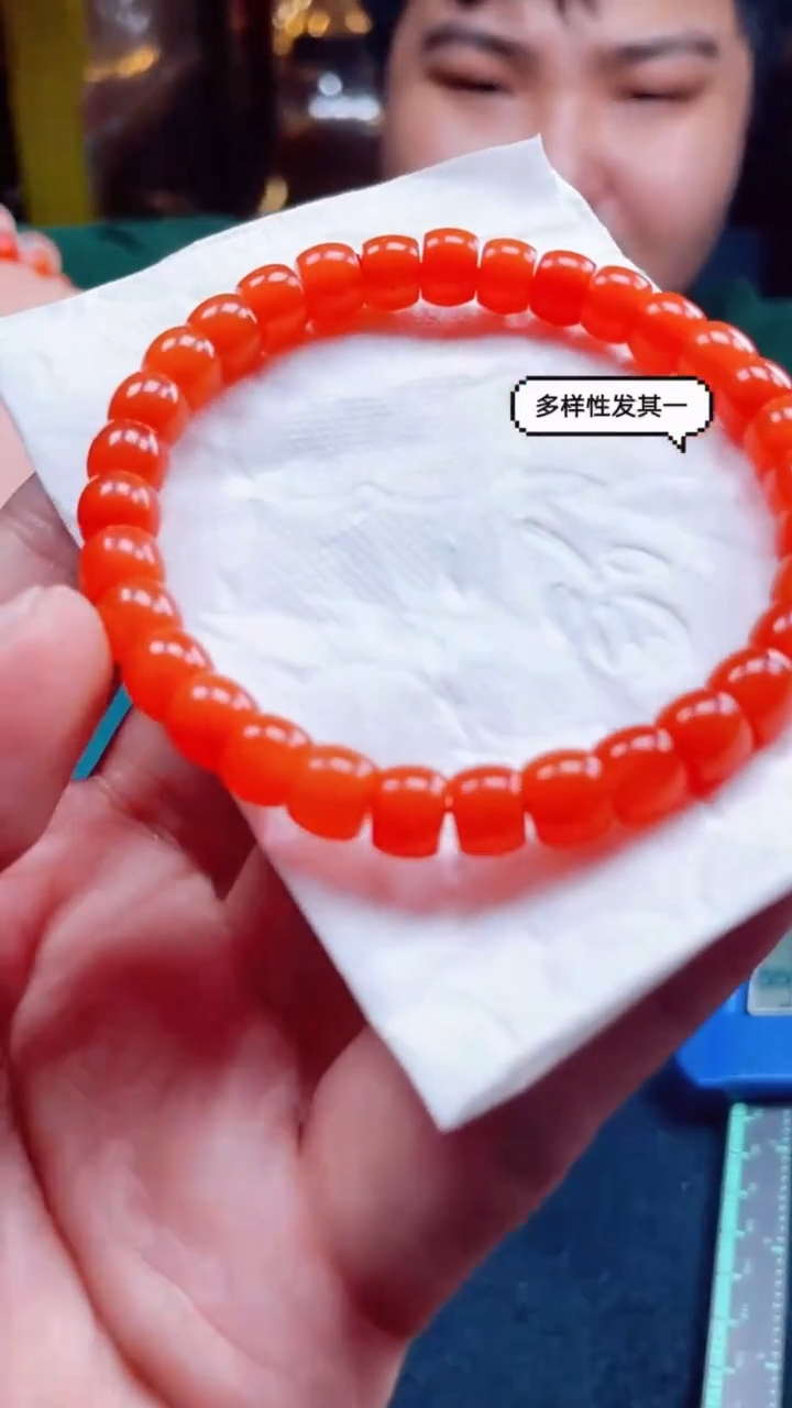 定制南红玛瑙未镶嵌877793T08-3A33-南红手串-多样性发其一