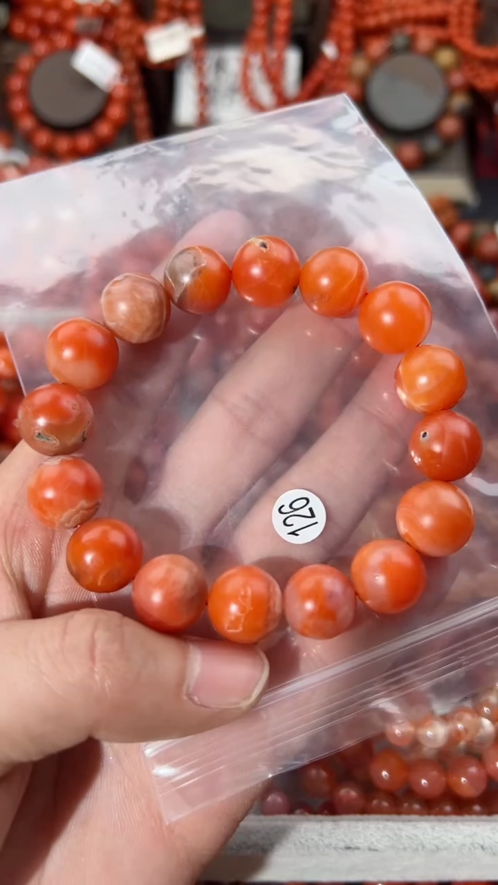 【闪购商品】南红玛瑙手串未镶嵌13