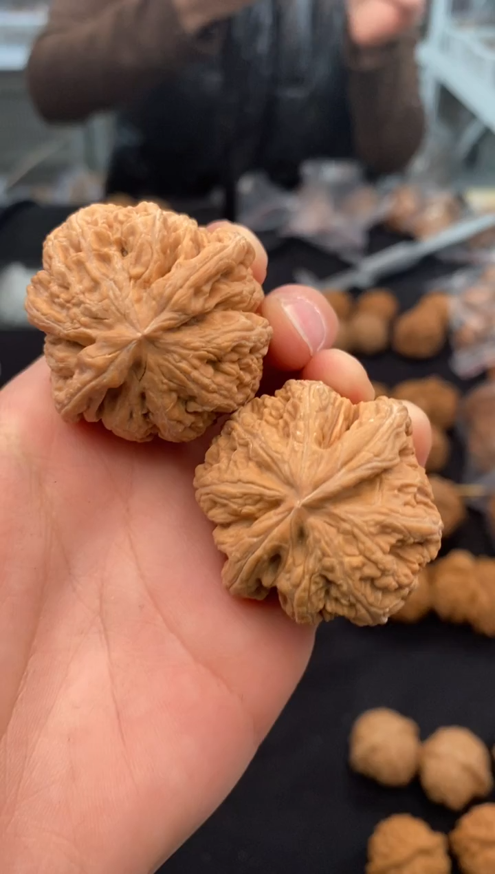 【闪购商品】文玩核桃把件肉球筋40-u473