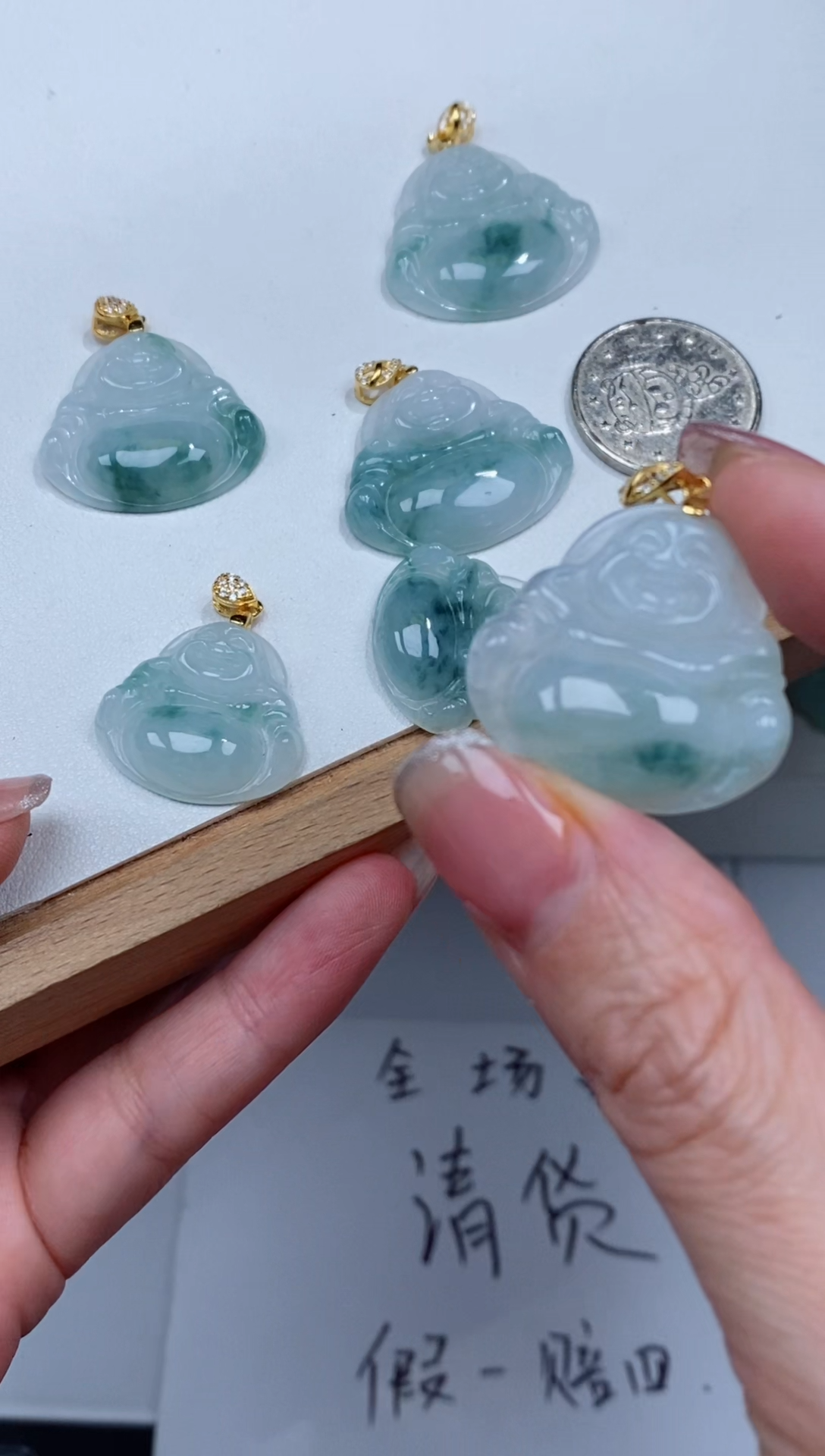 【闪购商品】翡翠颈饰银S925镶嵌吊坠团购多样性发一件