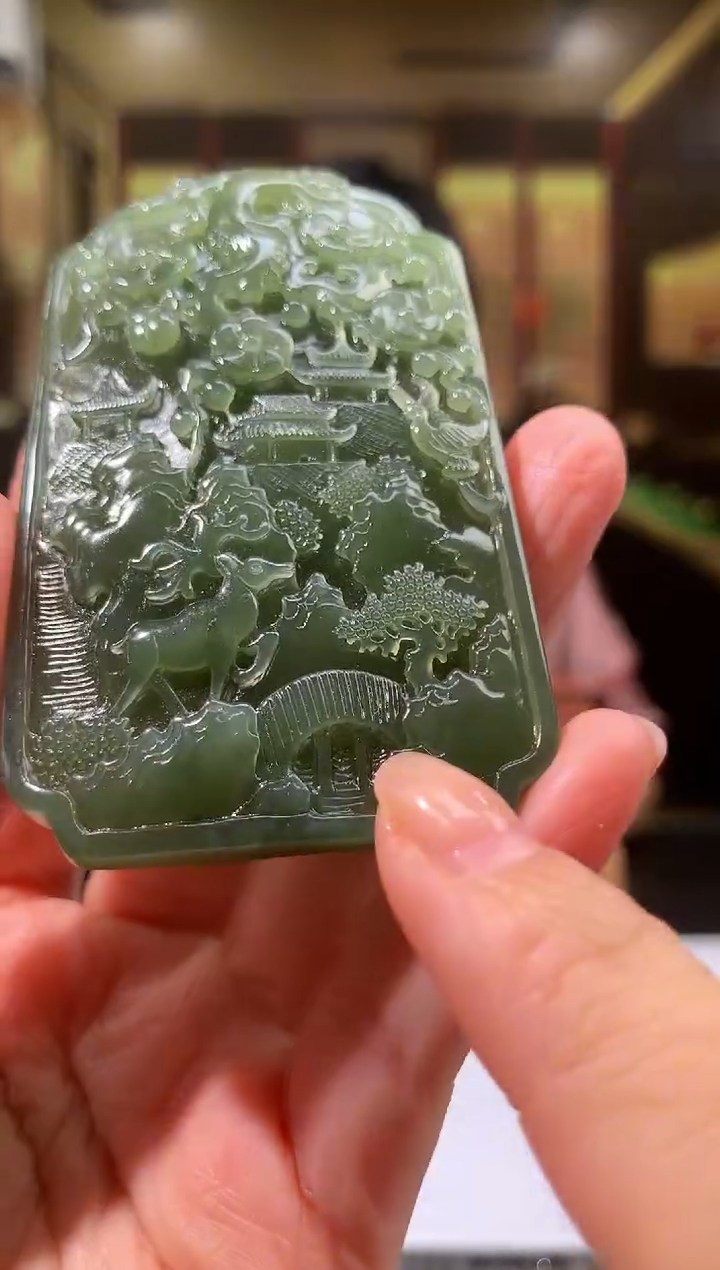 颈饰未镶嵌和田玉120634多样性发一