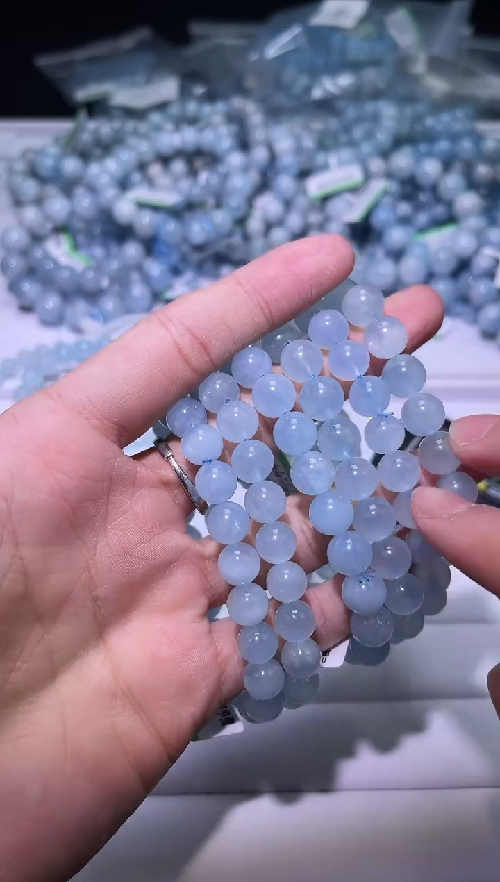 1海蓝宝石（处理）X016-海蓝宝单圈-多样性发其一