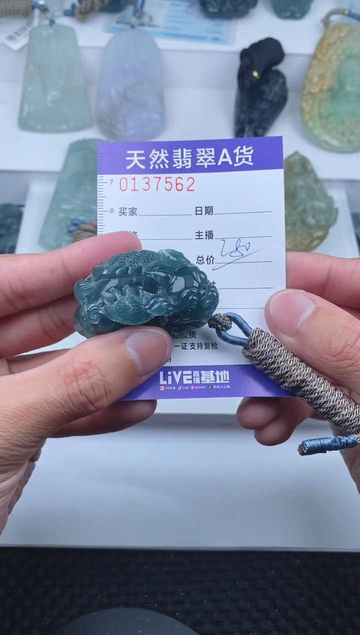 【闪购商品】翡翠颈饰未镶嵌       562