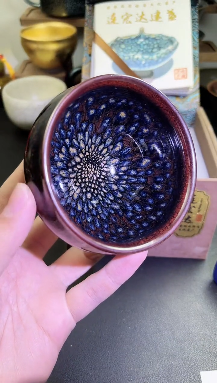 【闪购商品】茶盏带礼盒连宏达高端茶器主人杯