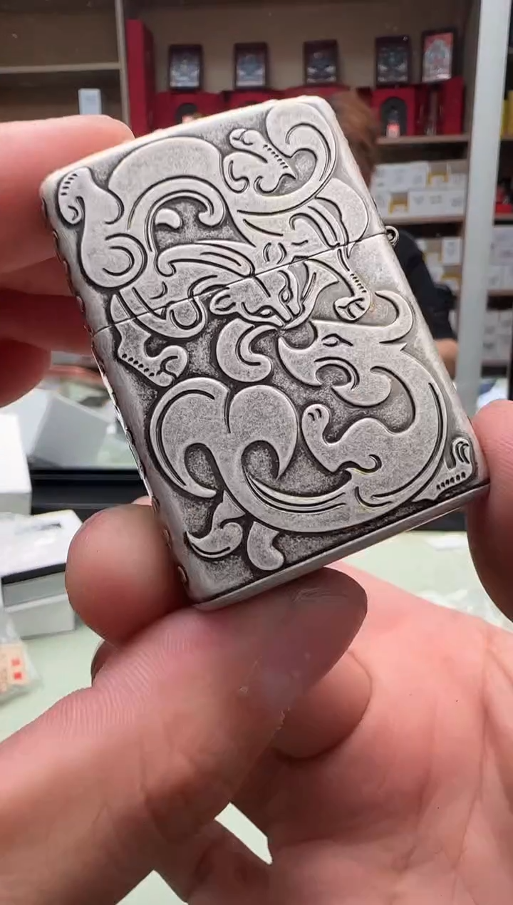 Zippo打火机苍龙