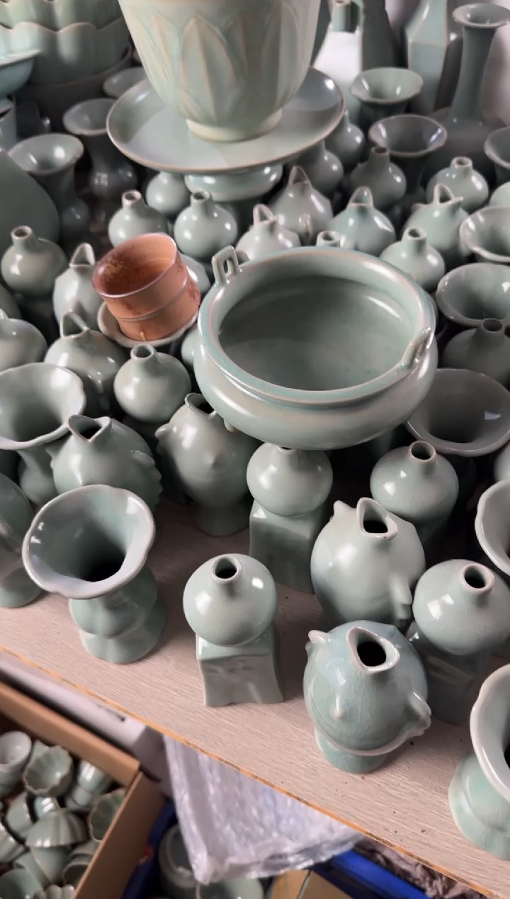 汝瓷平顶山汝瓷产品   大矮炉