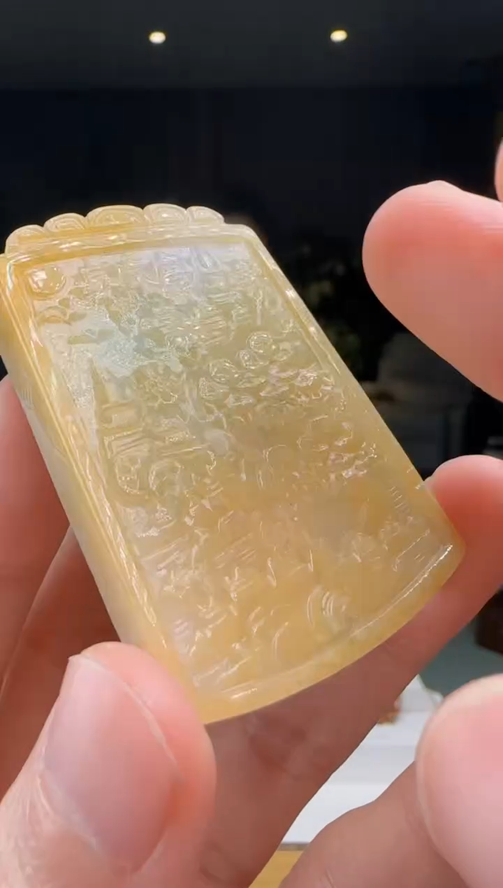 【闪购商品】翡翠吊坠(不含链)未镶嵌DY@@960Q3J13489