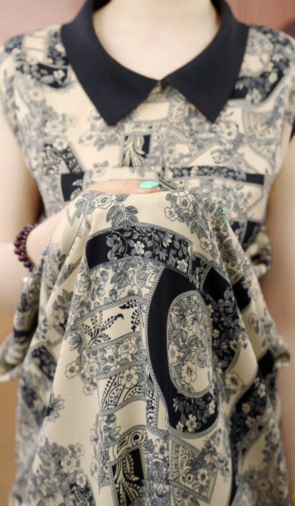 【送腰封】杭州专柜2025阔太太高端风华正茂显瘦连衣裙ZF-Q019