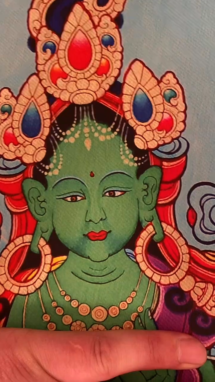 装裱画精美唐卡tk16149