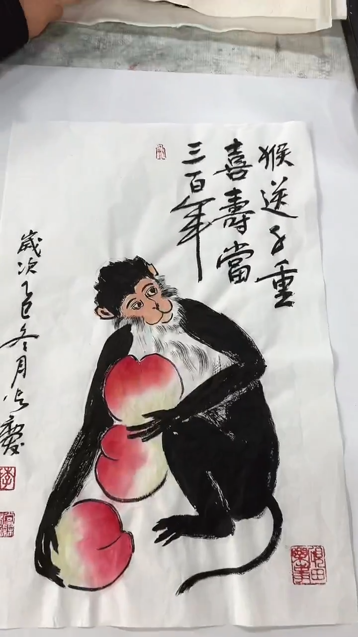 国画直播福利/国画/花鸟