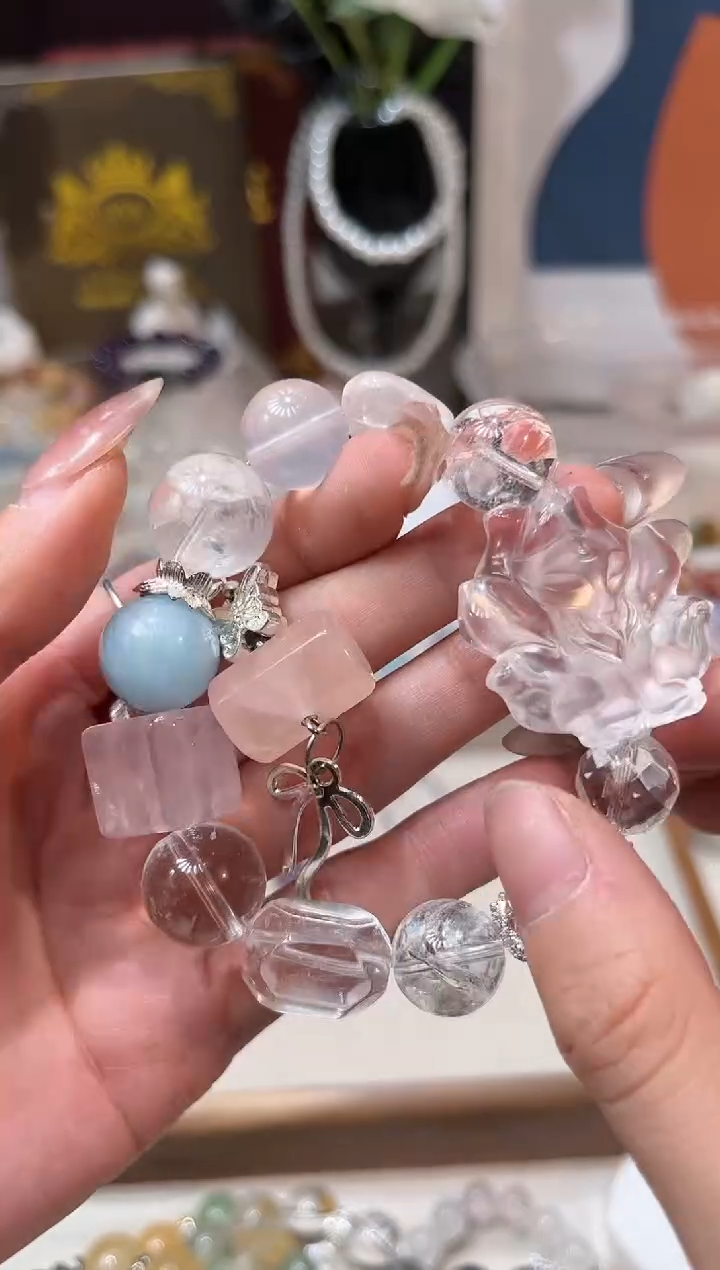 【闪购商品】水晶手链未镶嵌多样性发货发其一 颜色微差【拍两单】