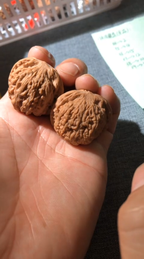 把件文玩核桃全品门头沟老树磨盘38-39