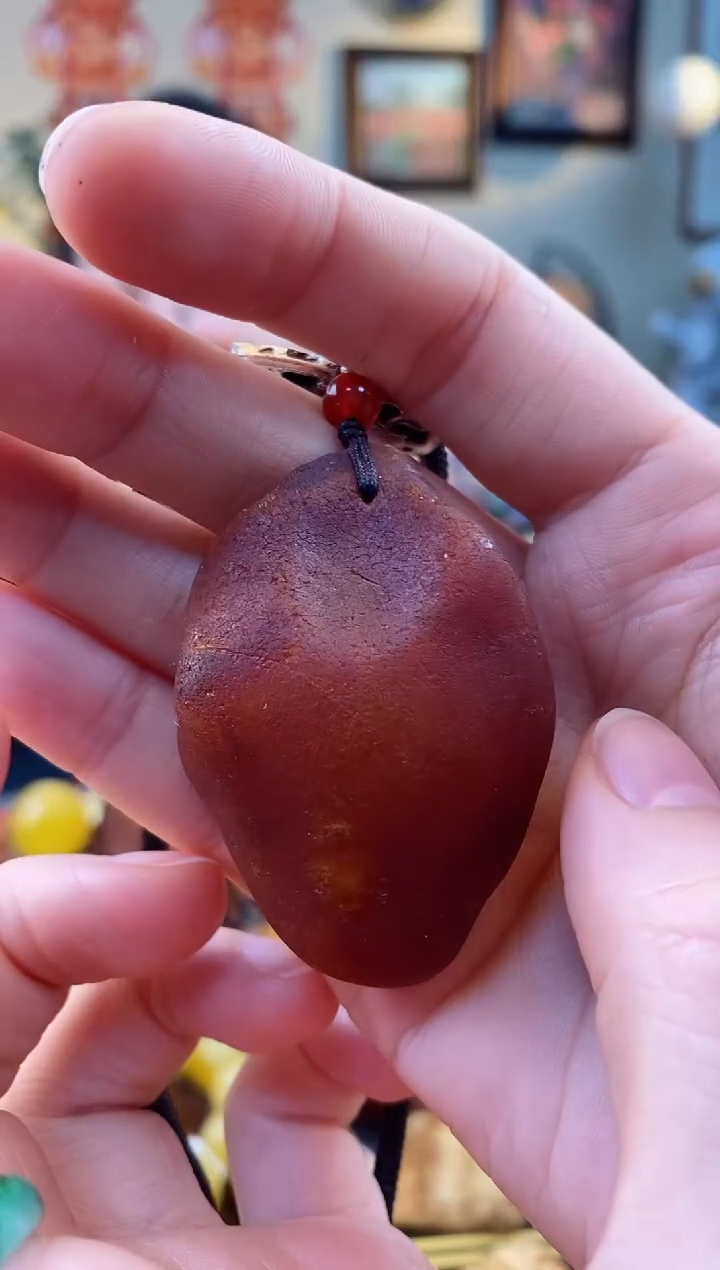 【闪购商品】琥珀颈饰未镶嵌吊坠