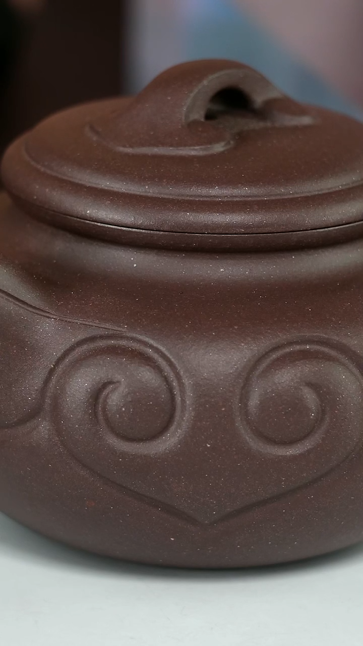 茶壶紫砂梦*底槽青微瑕230毫升