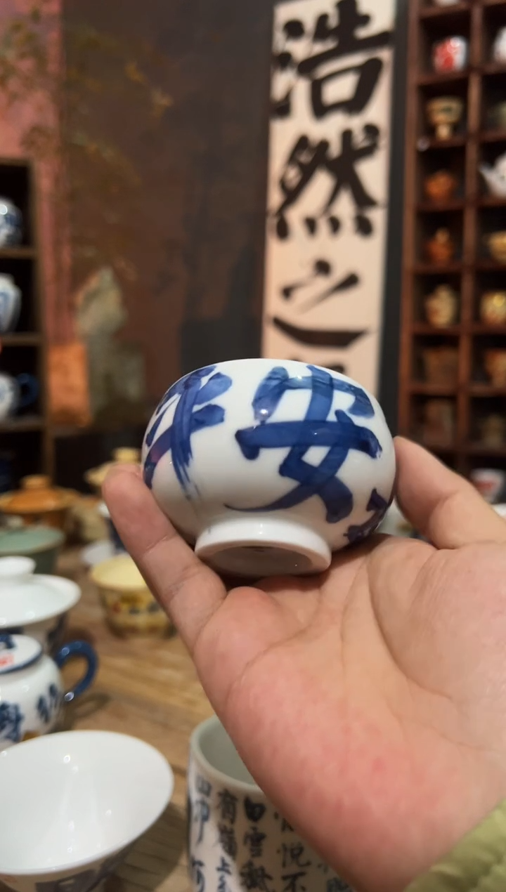 【闪购商品】观云听雨原创手绘茶具