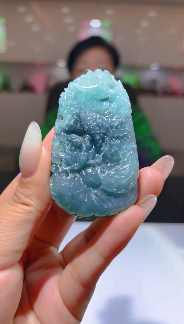 未镶嵌定制翡翠19/1220/L/多样性发其一件/凤凰