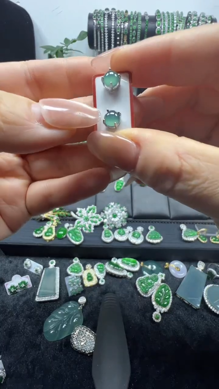 未镶嵌翡翠耳饰19