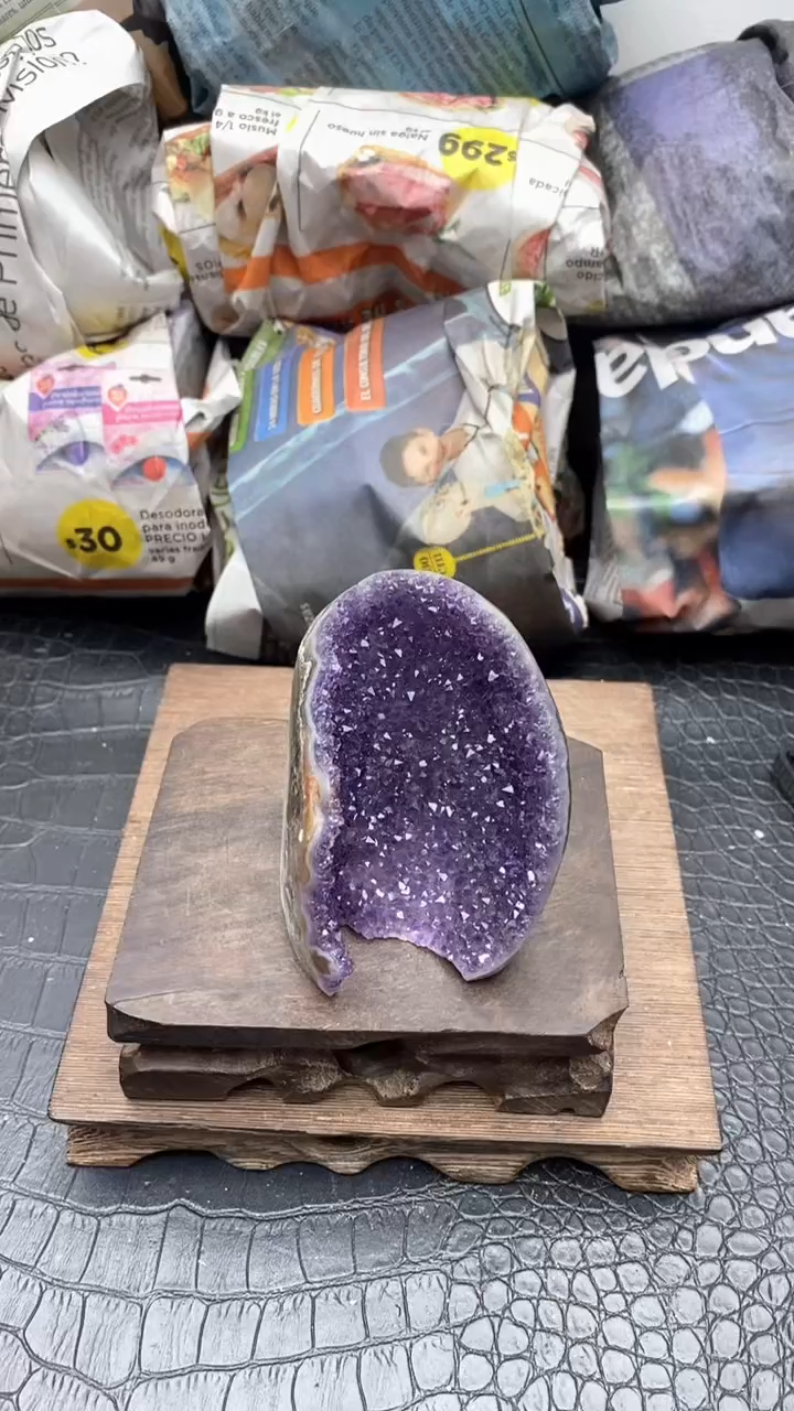 【闪购商品】紫晶1未镶嵌摆件 709号