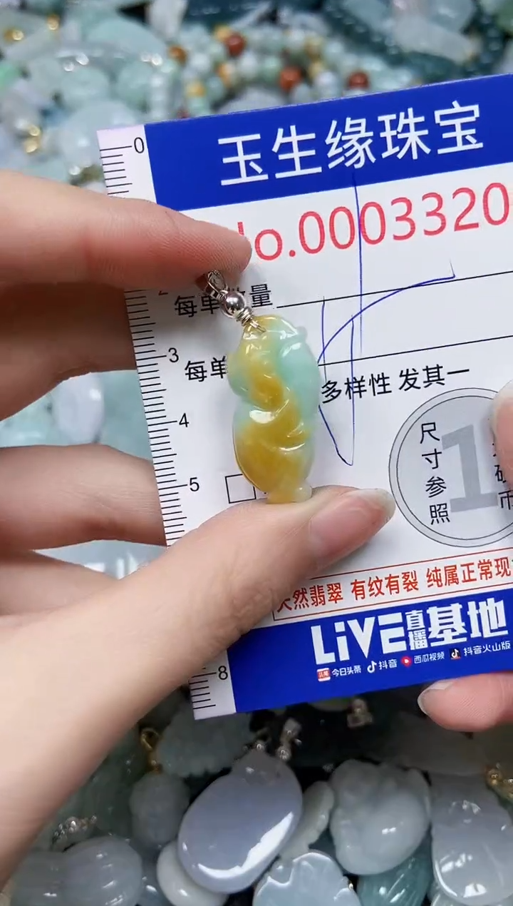 【闪购商品】翡翠颈饰未镶嵌闪购00003320