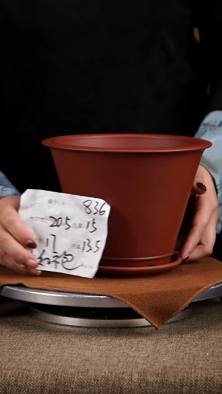 【闪购商品】紫砂花盆紫砂花盆836+z