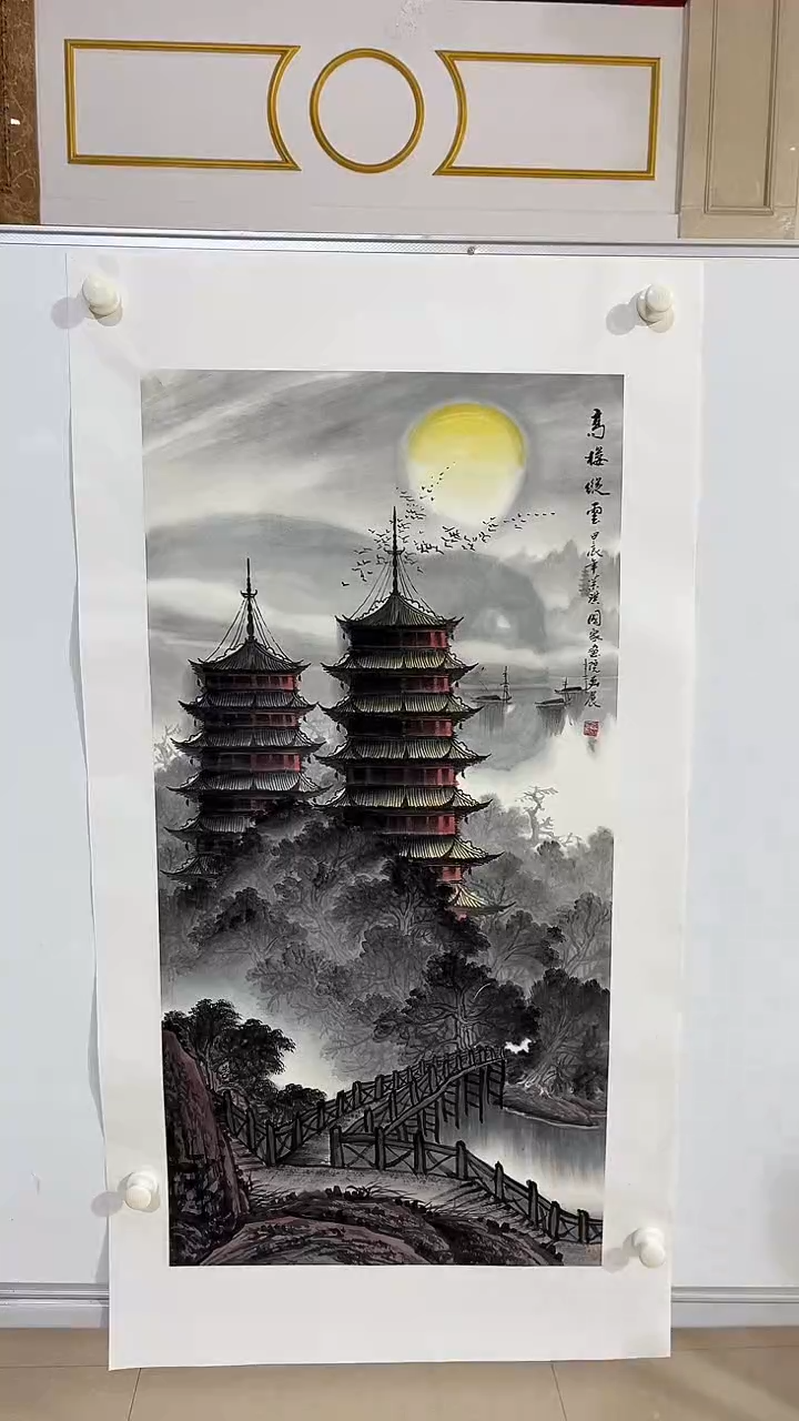 国画商老师国画作品1