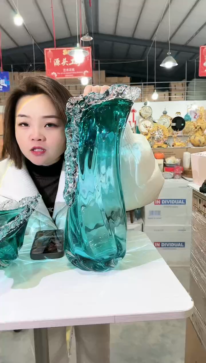 【闪购商品】有机玻璃优品花器G-早35