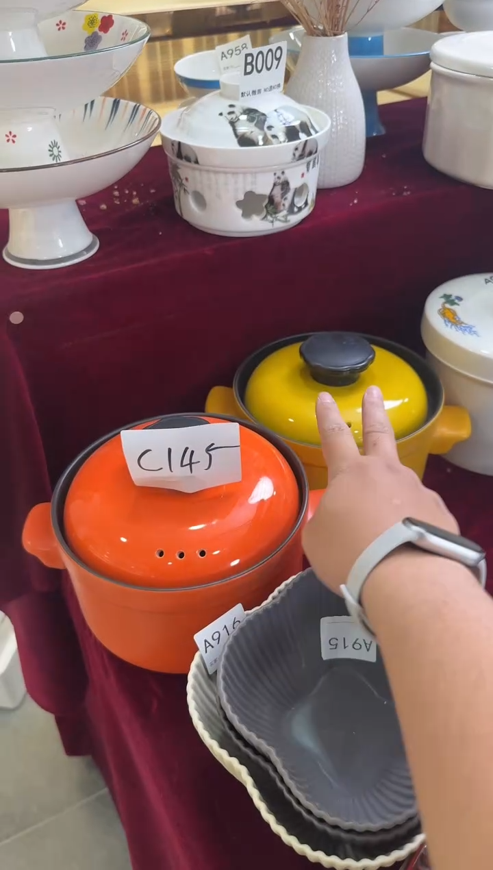 摆件陶C145-1个 陶瓷餐具库存微瑕