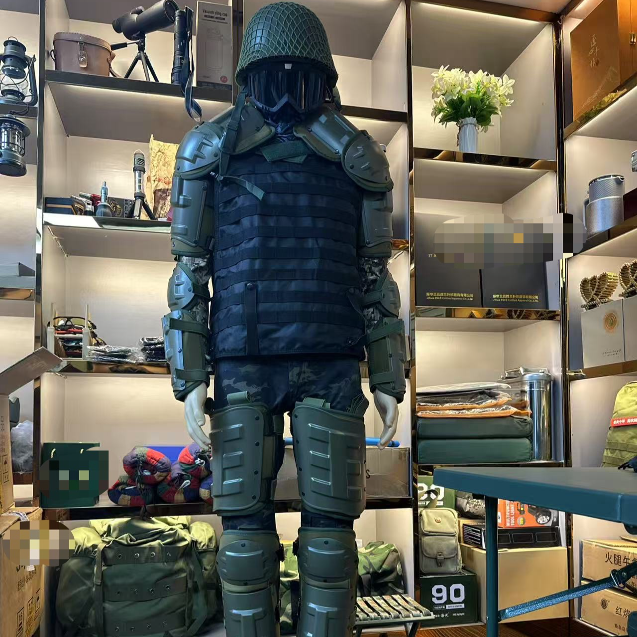 战术护甲全身护盔骑行全身护甲