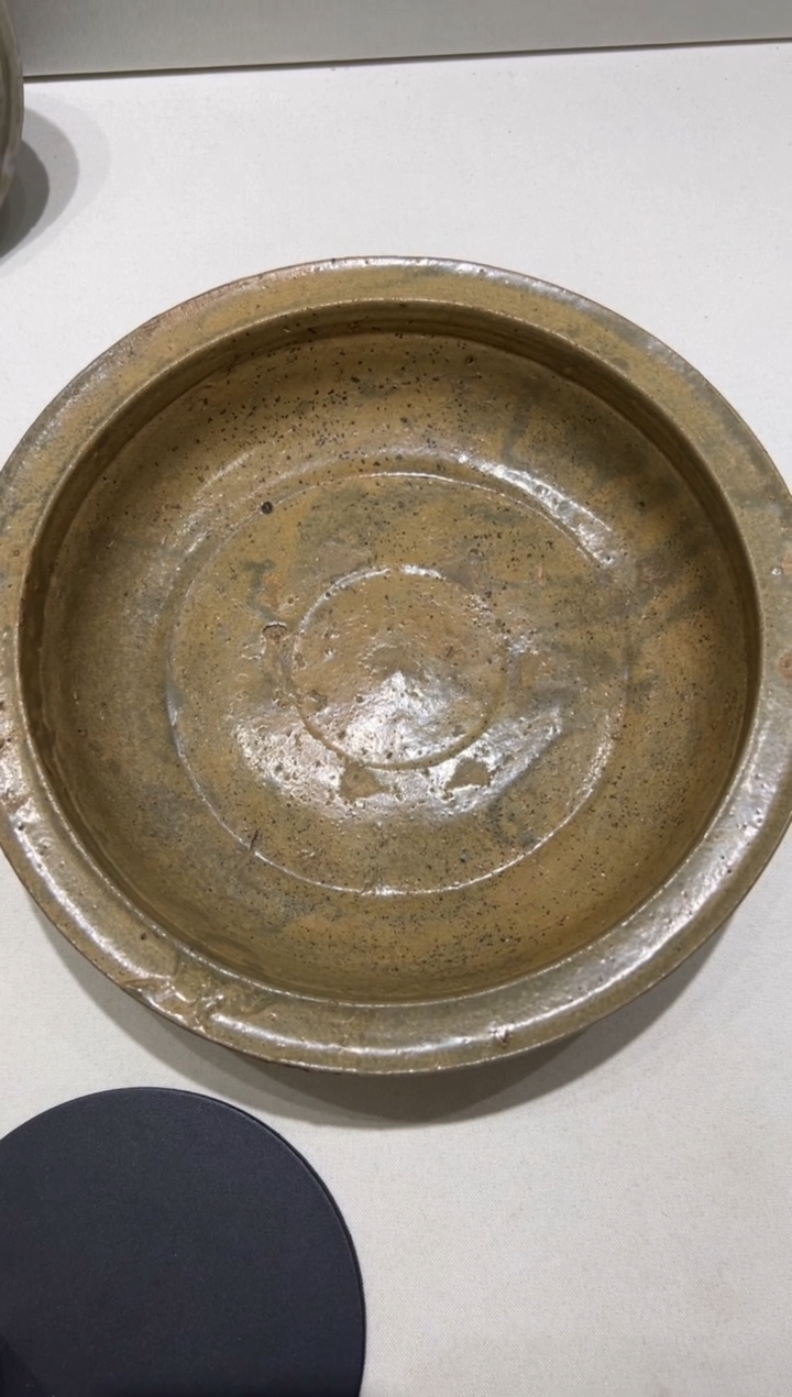 摆件陶溢**藏折沿大洗-汉承文化