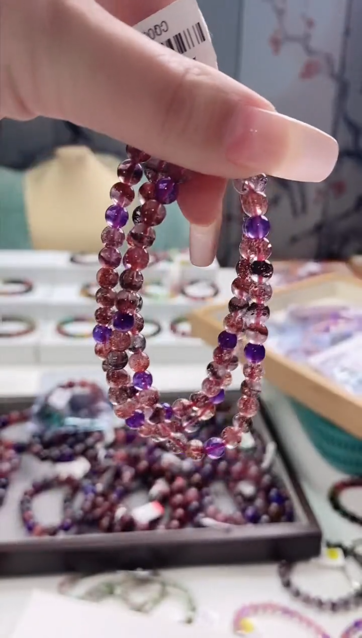 【闪购商品】水晶超七多圈6*未镶嵌多人多样性发其一