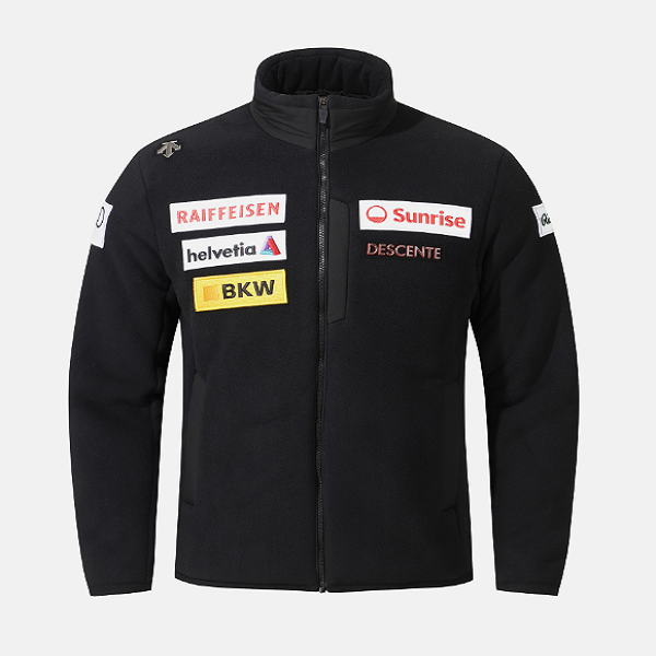 DESCENTE/迪桑特SWISS SKI系列奥迪联名抓绒夹克SQ421SKTO2