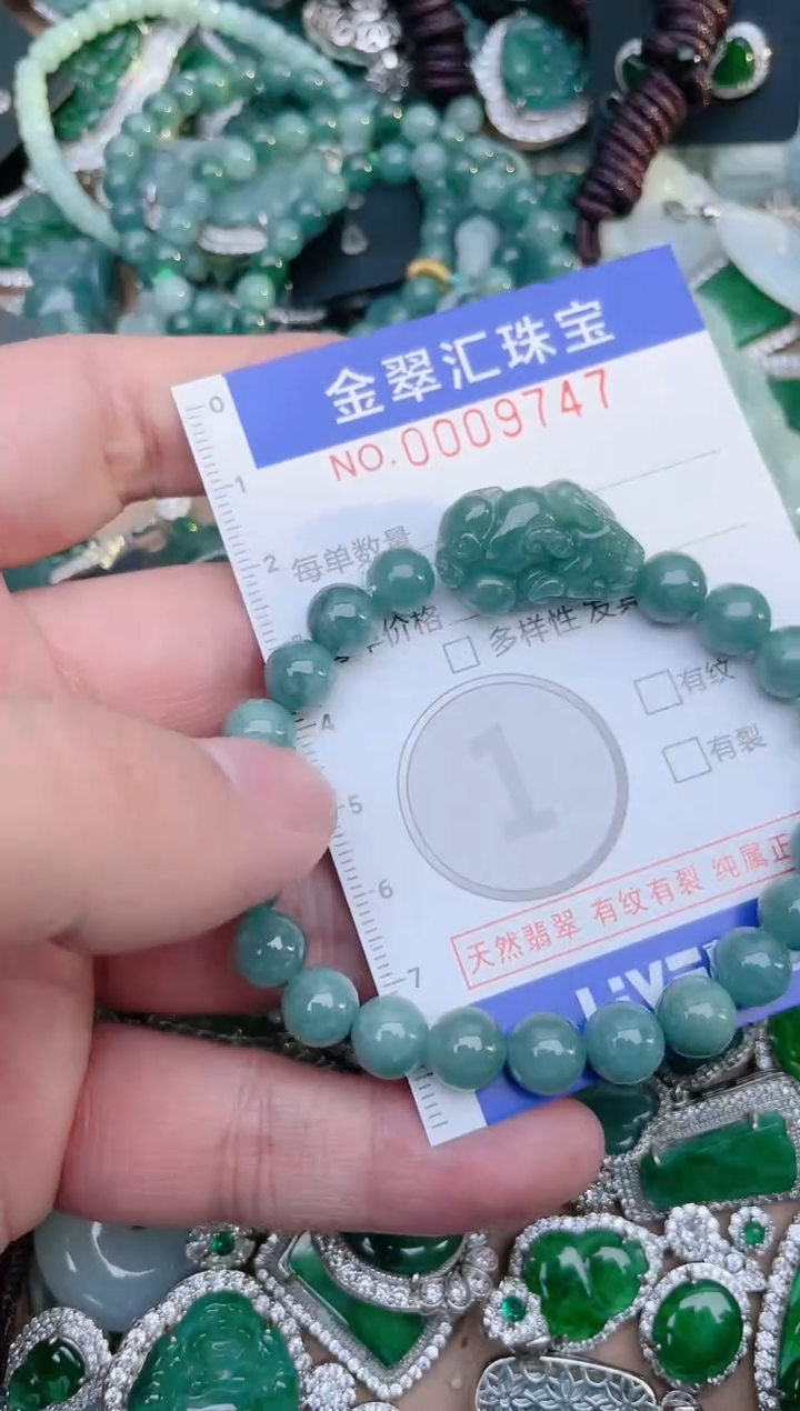 【闪购商品】翡翠颈饰未镶嵌9747.....