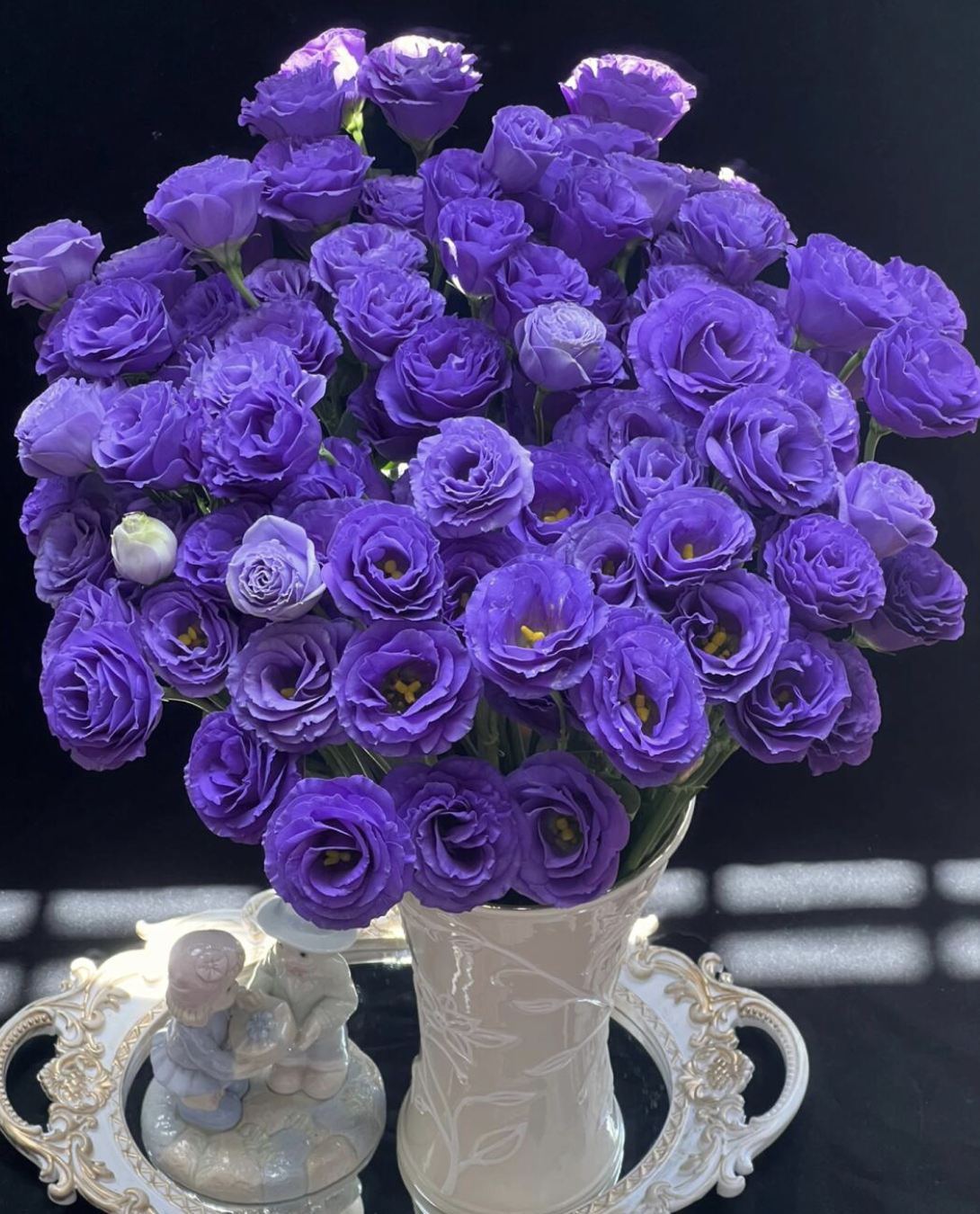 【大聪明卖花】紫色洋桔梗云南直发鲜花客厅高级感插花鲜花鲜切花