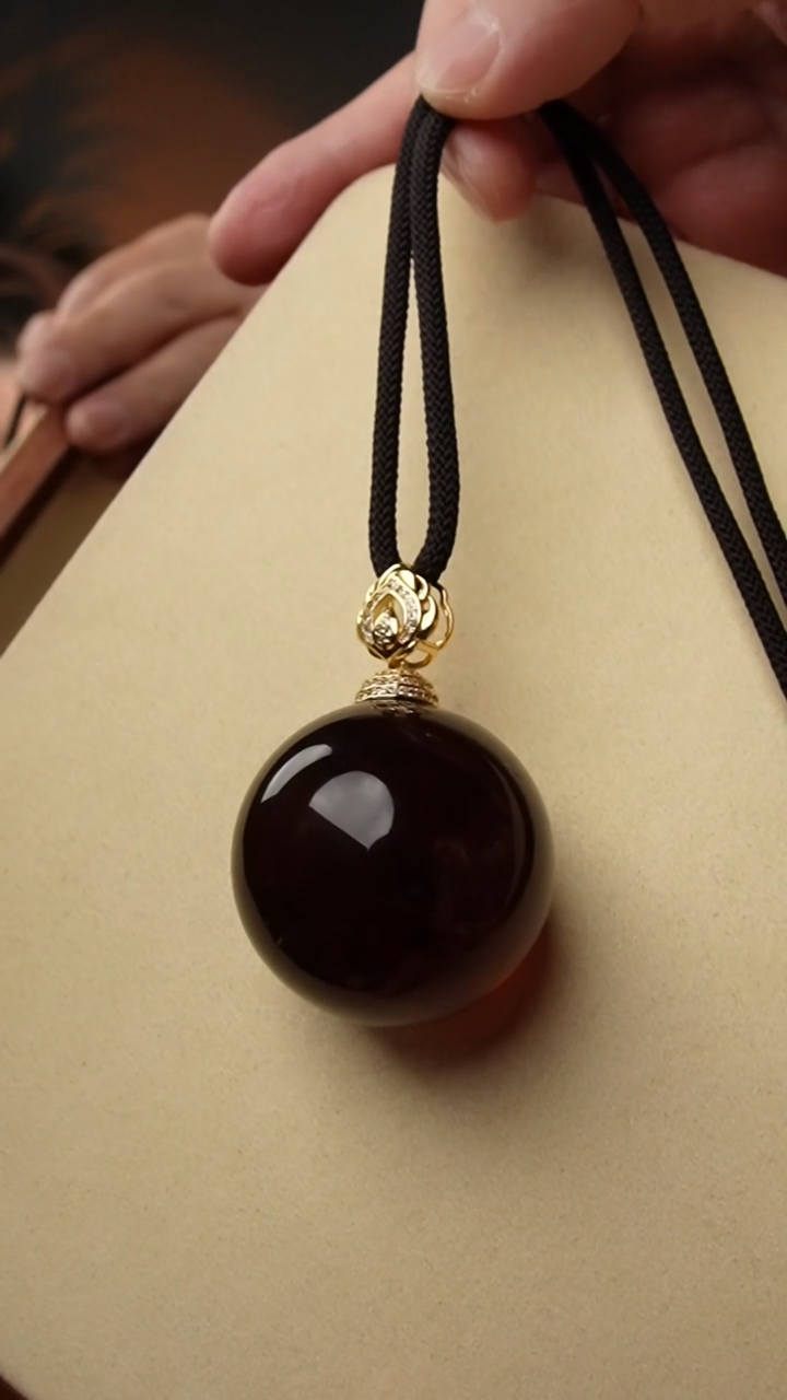 【闪购商品】琥珀颈饰未镶嵌34+紫蜜紫杉醇