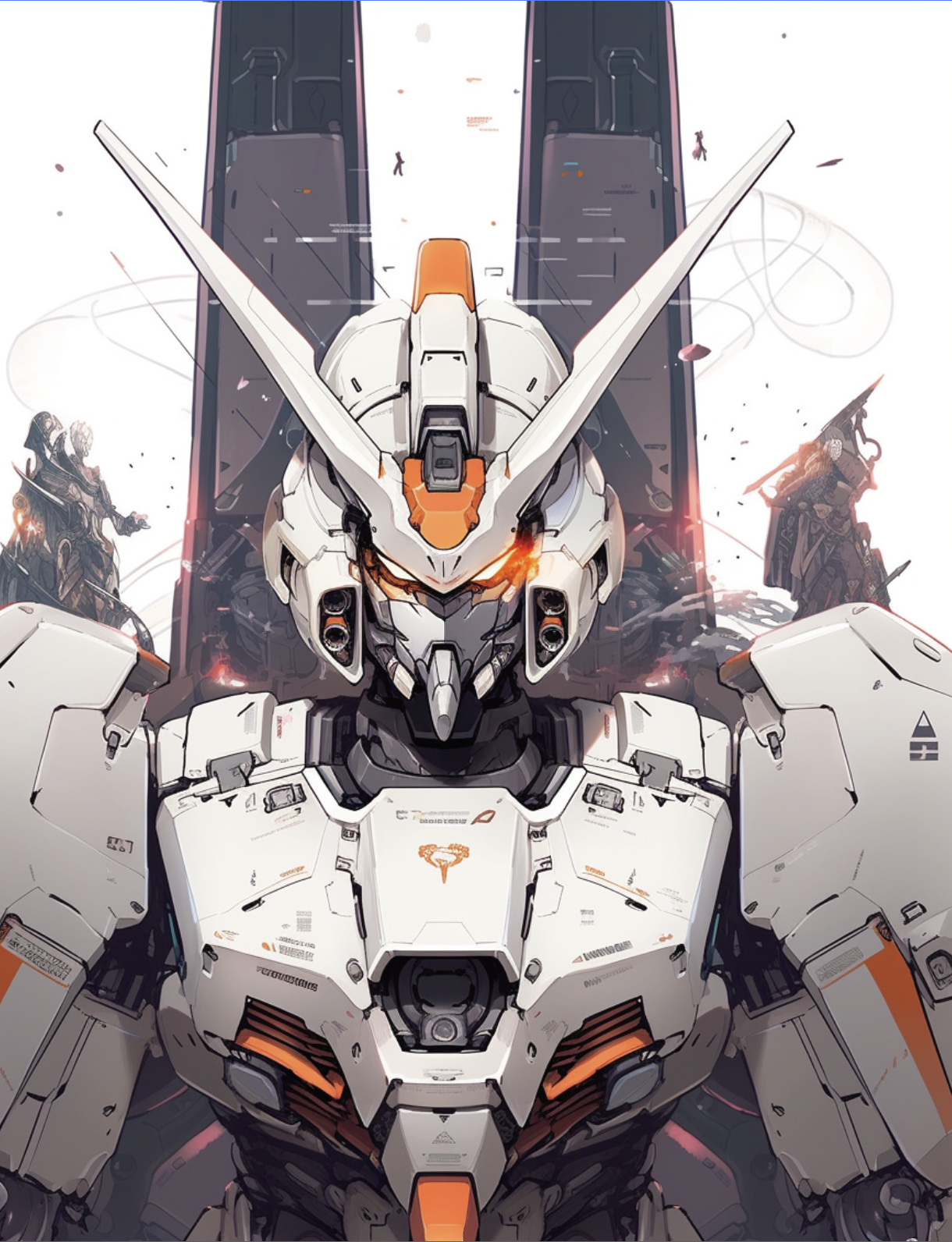 【cc高达】定制老板、白领机动战士文具卡牌-附赠模型