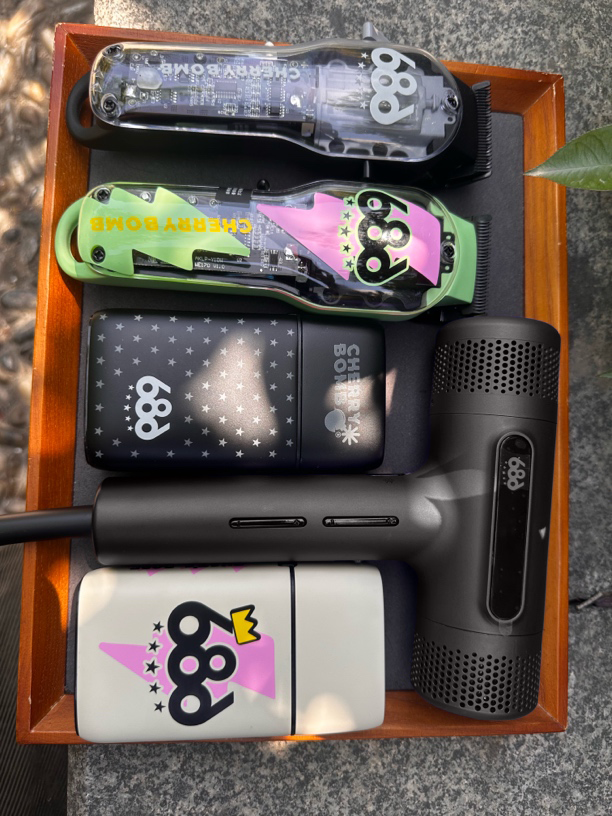CherryBomb樱桃686系列渐变推剪理发店吹风机不伤发增白器专用电