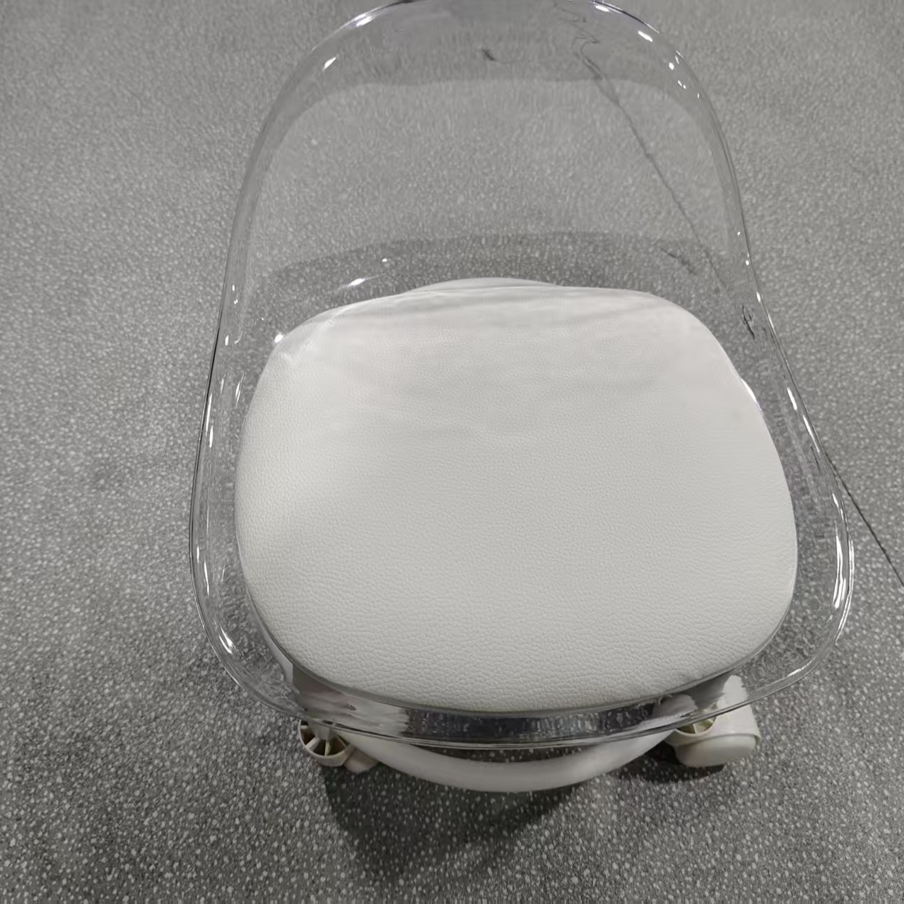 透明旋转椅子家用颜色随机h8