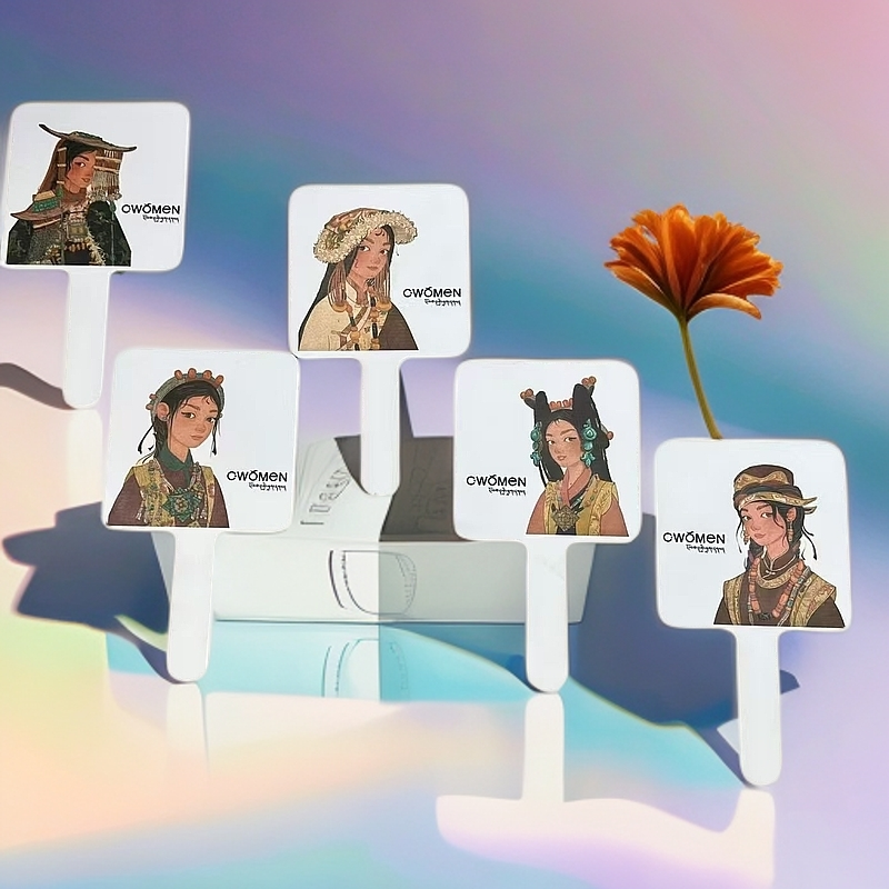 c·women藏式精美化妆镜