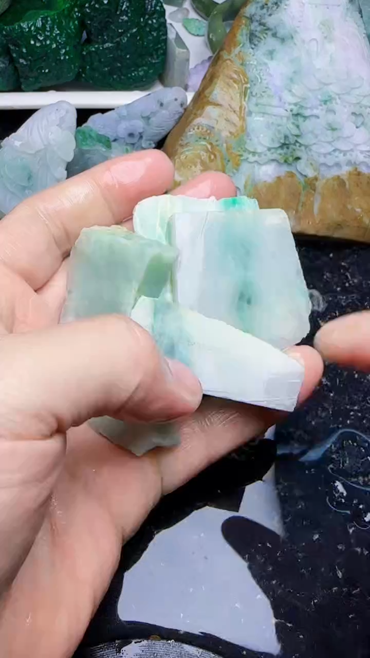 未镶嵌挂件翡翠030