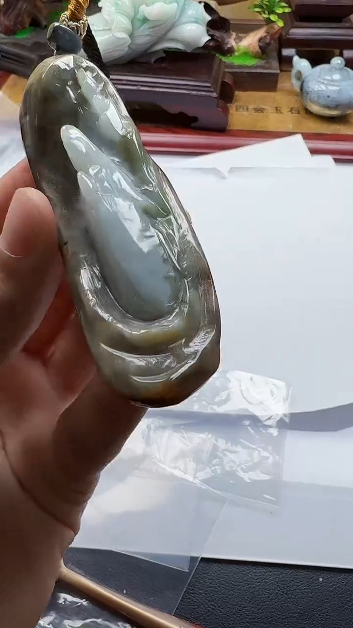 吊坠(不含链)未镶嵌翡翠1