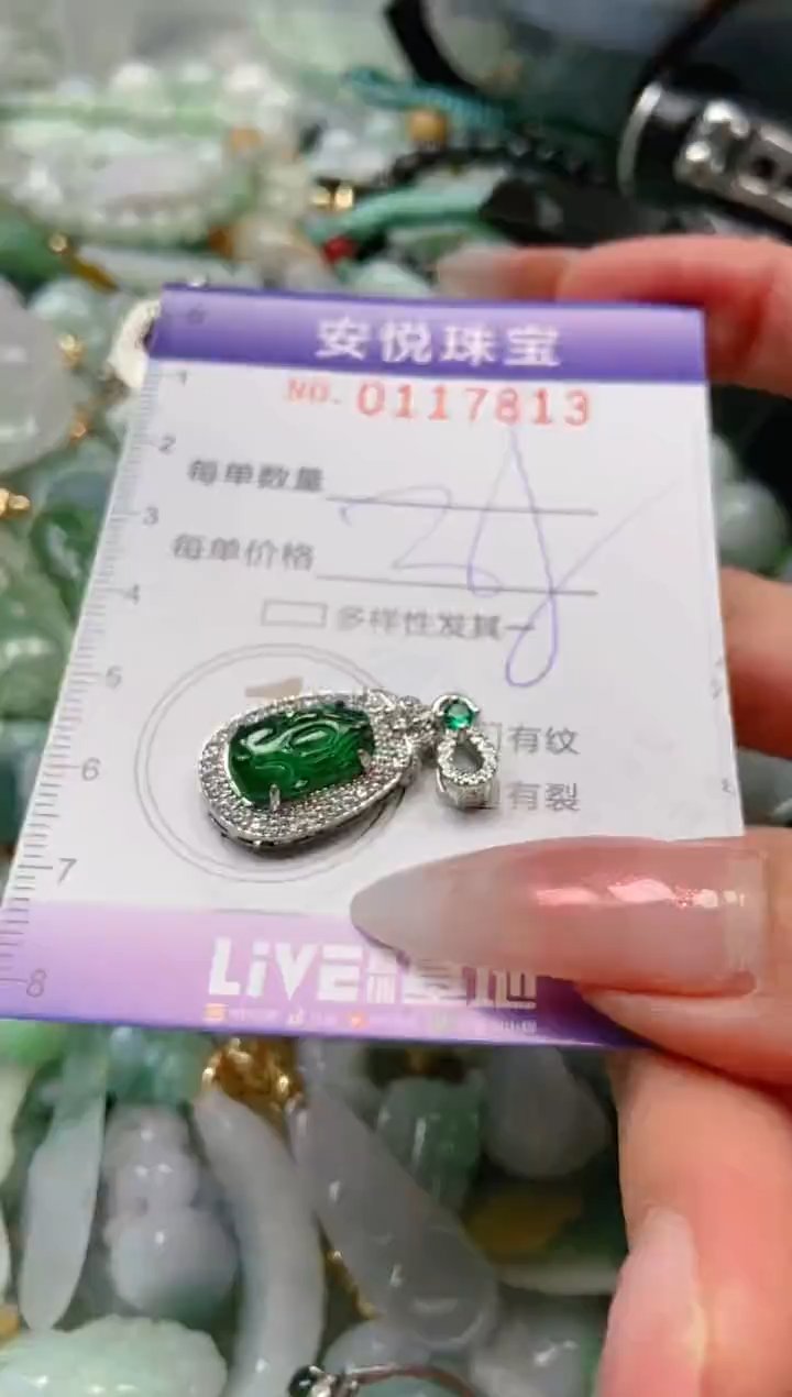 【闪购商品】翡翠颈饰未镶嵌闪购0117813