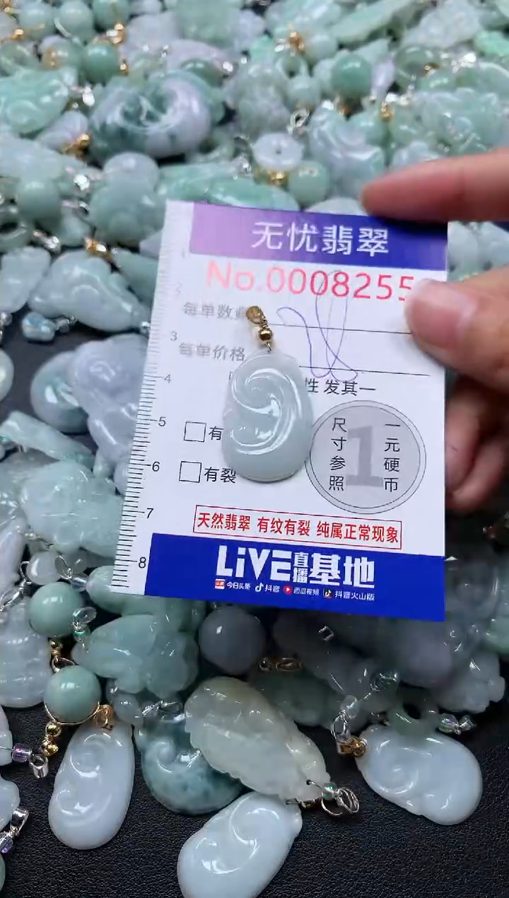 颈饰未镶嵌翡翠8255